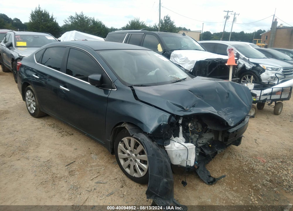 2016 NISSAN SENTRA SV VIN: 3N1AB7AP5GY223012