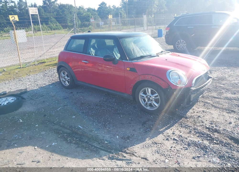 2012 MINI COOPER VIN: WMWSU3C54CT262254