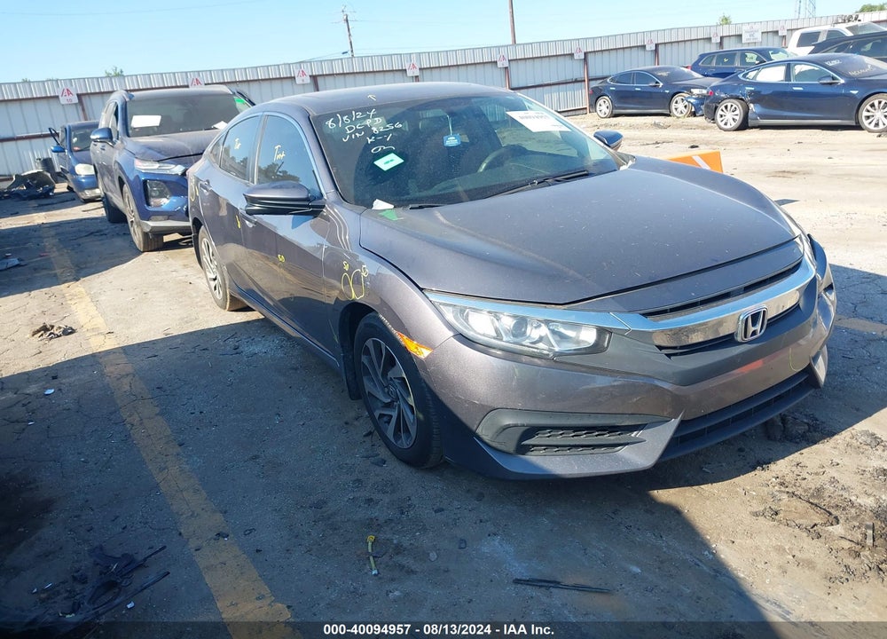 2017 HONDA CIVIC EX VIN: 19XFC2F78HE038256