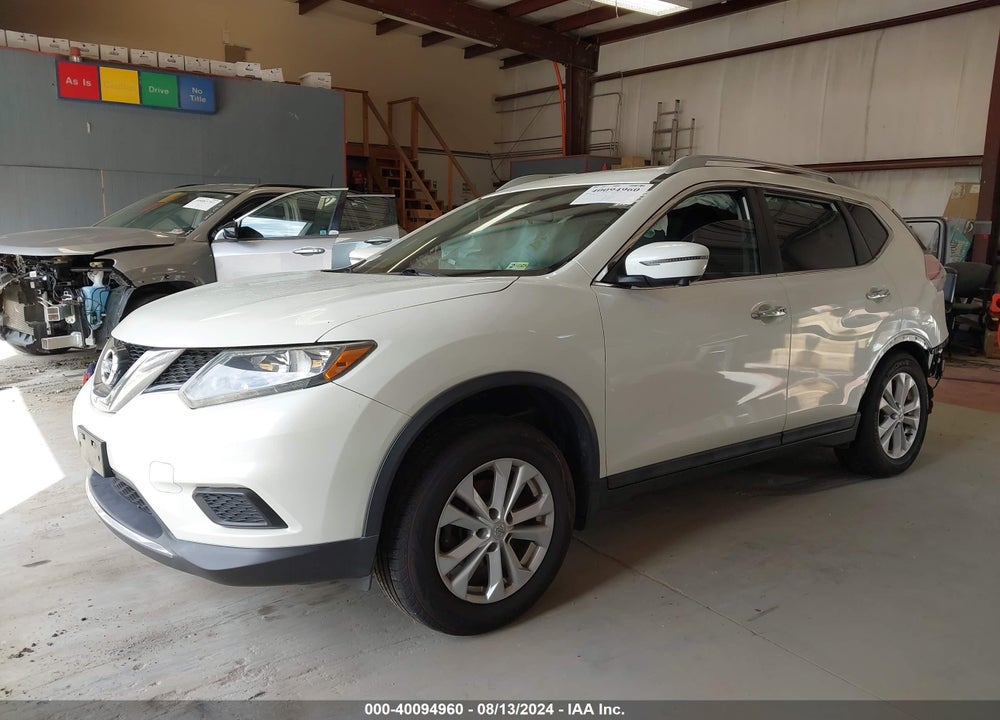 2016 NISSAN ROGUE SV VIN: 5N1AT2MVXGC868959