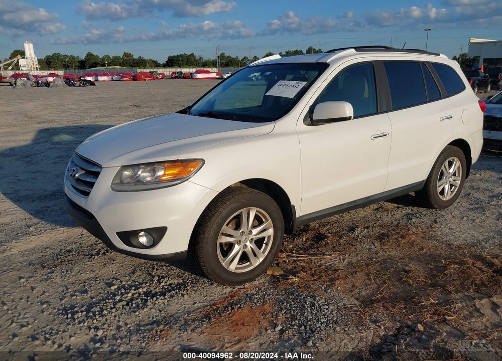 2012 HYUNDAI SANTA FE LIMITED VIN: 5XYZK3AB5CG131541