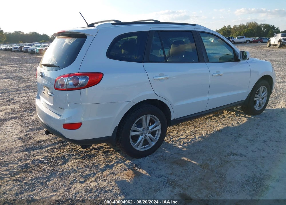 2012 HYUNDAI SANTA FE LIMITED VIN: 5XYZK3AB5CG131541