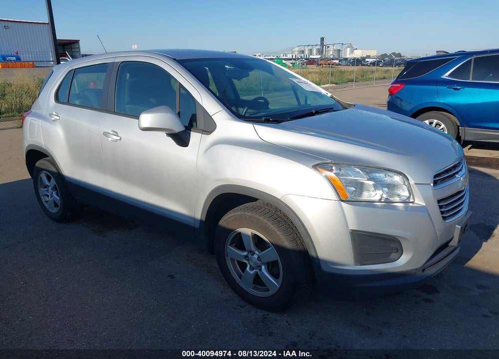 2016 CHEVROLET TRAX 1LS VIN: 3GNCJNSB3GL184327