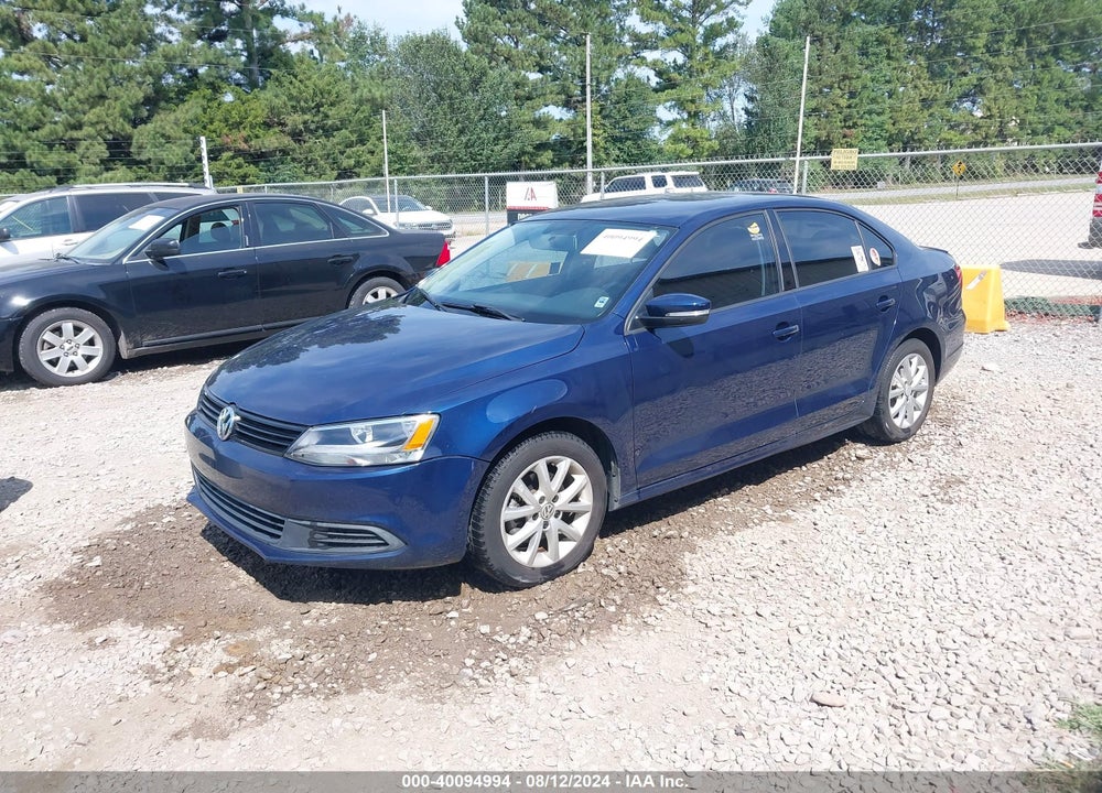2011 VOLKSWAGEN JETTA 2.5L SE VIN: 3VWDX7AJ4BM062074