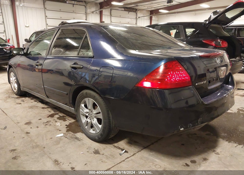 2007 HONDA ACCORD VIN: 1HGCM56127A198021