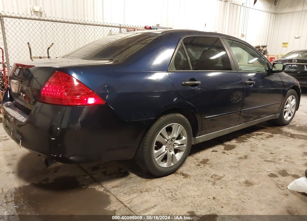 2007 HONDA ACCORD VIN: 1HGCM56127A198021