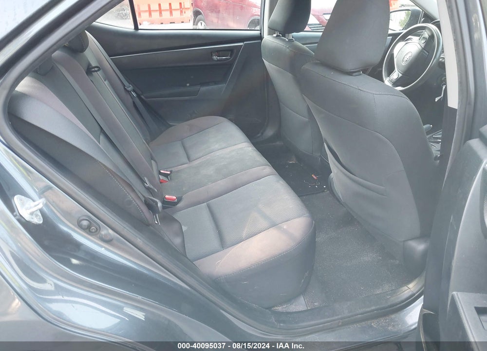 2017 TOYOTA COROLLA LE VIN: 2T1BURHE6HC834857