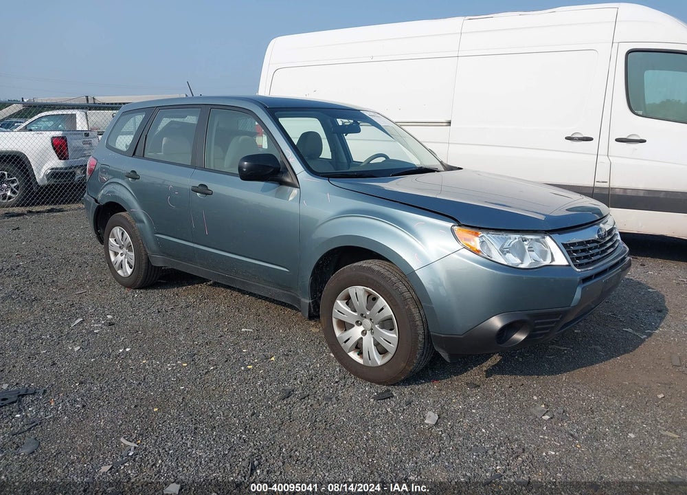 2009 SUBARU FORESTER 2.5X VIN: JF2SH61619H770733