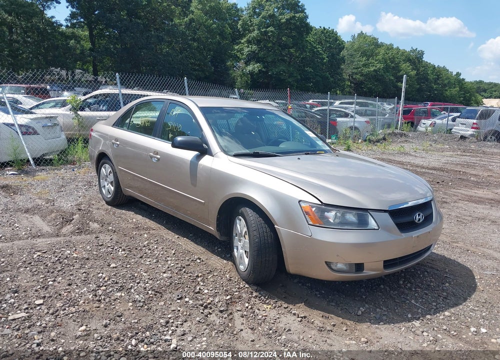 2008 HYUNDAI SONATA GLS VIN: 5NPET46C08H381191