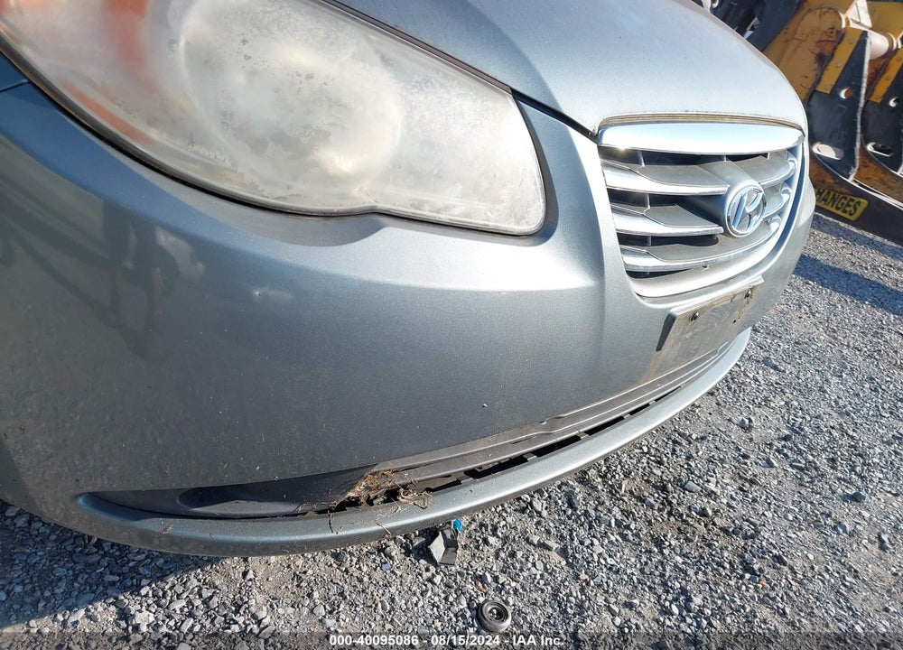 2010 HYUNDAI ELANTRA BLUE VIN: KMHDU4AD6AU934622