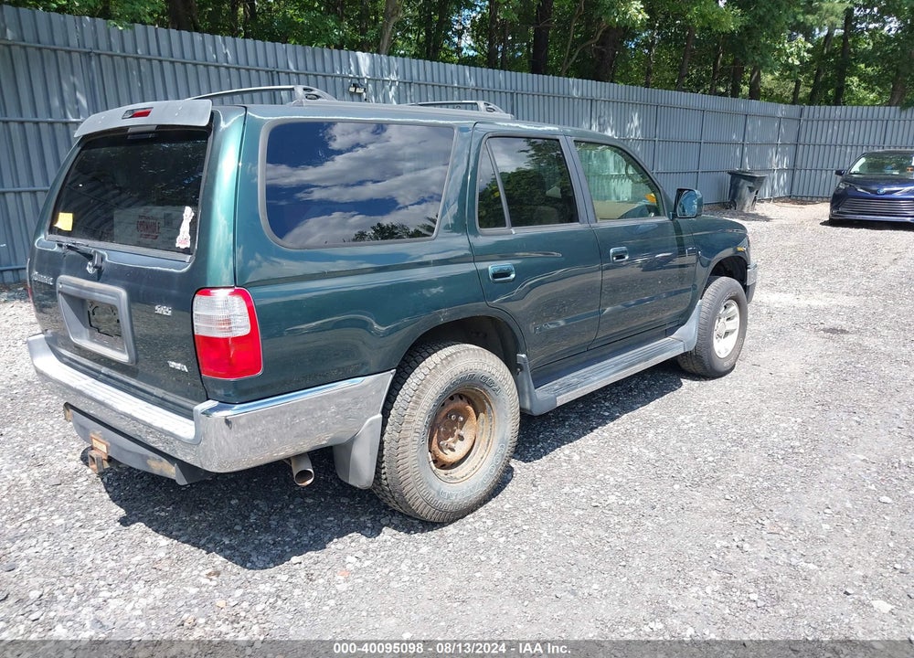1999 TOYOTA 4RUNNER SR5 V6 VIN: JT3GN86R2X0101124