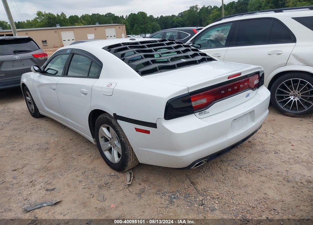 2013 DODGE CHARGER SE VIN: 2C3CDXBG2DH603302