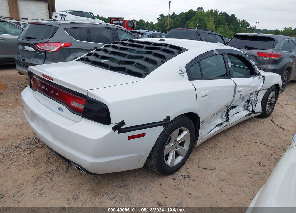 2013 DODGE CHARGER SE VIN: 2C3CDXBG2DH603302