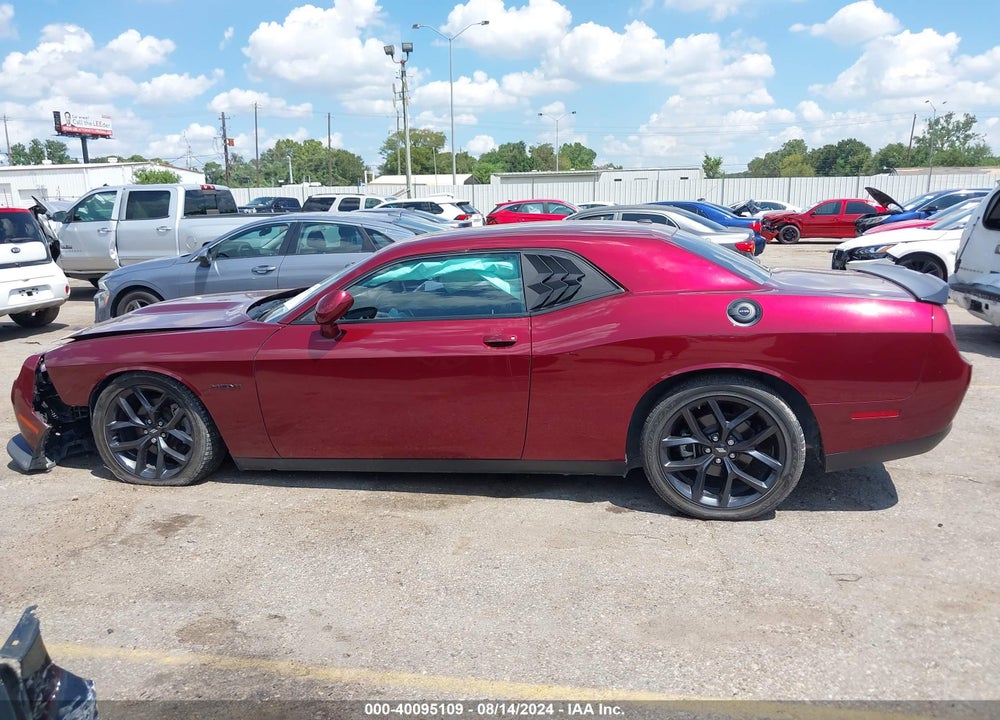 2022 DODGE CHALLENGER R/T VIN: 2C3CDZBT5NH155566