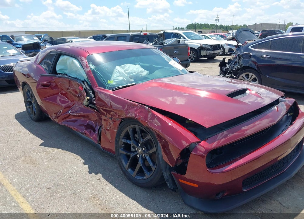 2022 DODGE CHALLENGER R/T VIN: 2C3CDZBT5NH155566