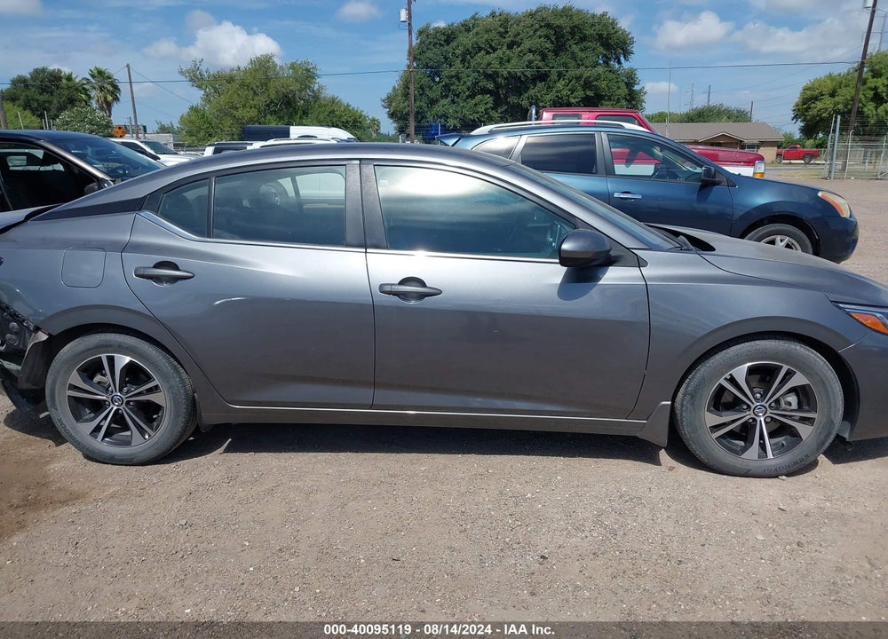 2022 NISSAN SENTRA SV XTRONIC CVT VIN: 3N1AB8CV2NY237058