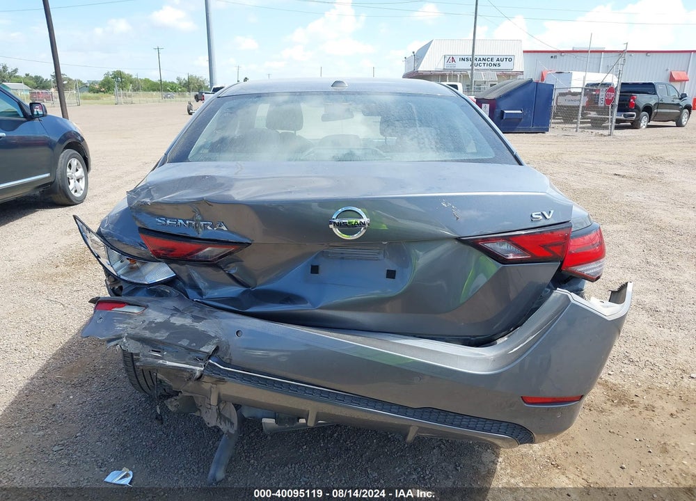 2022 NISSAN SENTRA SV XTRONIC CVT VIN: 3N1AB8CV2NY237058