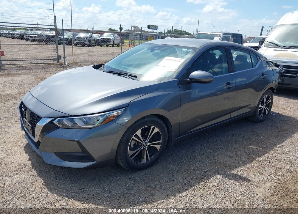 2022 NISSAN SENTRA SV XTRONIC CVT VIN: 3N1AB8CV2NY237058