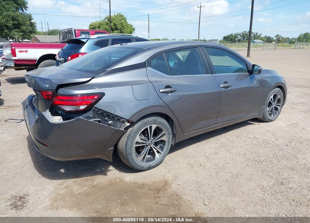 2022 NISSAN SENTRA SV XTRONIC CVT VIN: 3N1AB8CV2NY237058