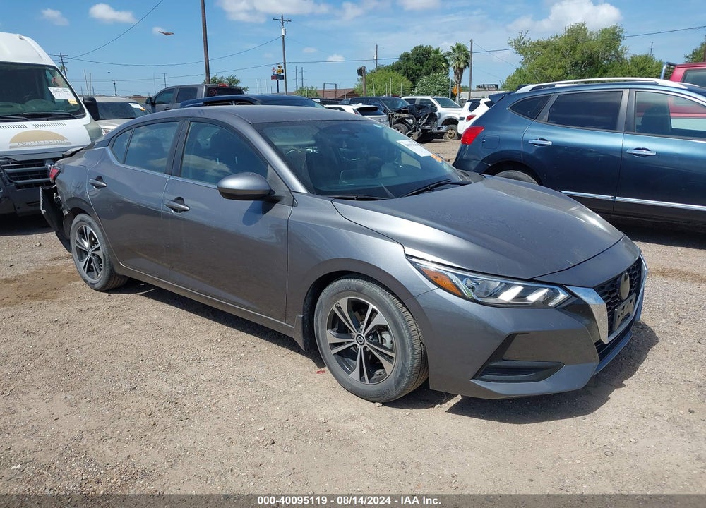 2022 NISSAN SENTRA SV XTRONIC CVT VIN: 3N1AB8CV2NY237058