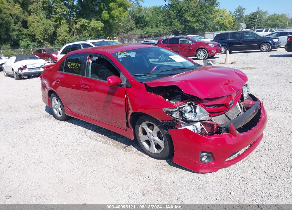 2012 TOYOTA COROLLA S VIN: 2T1BU4EE2CC820762