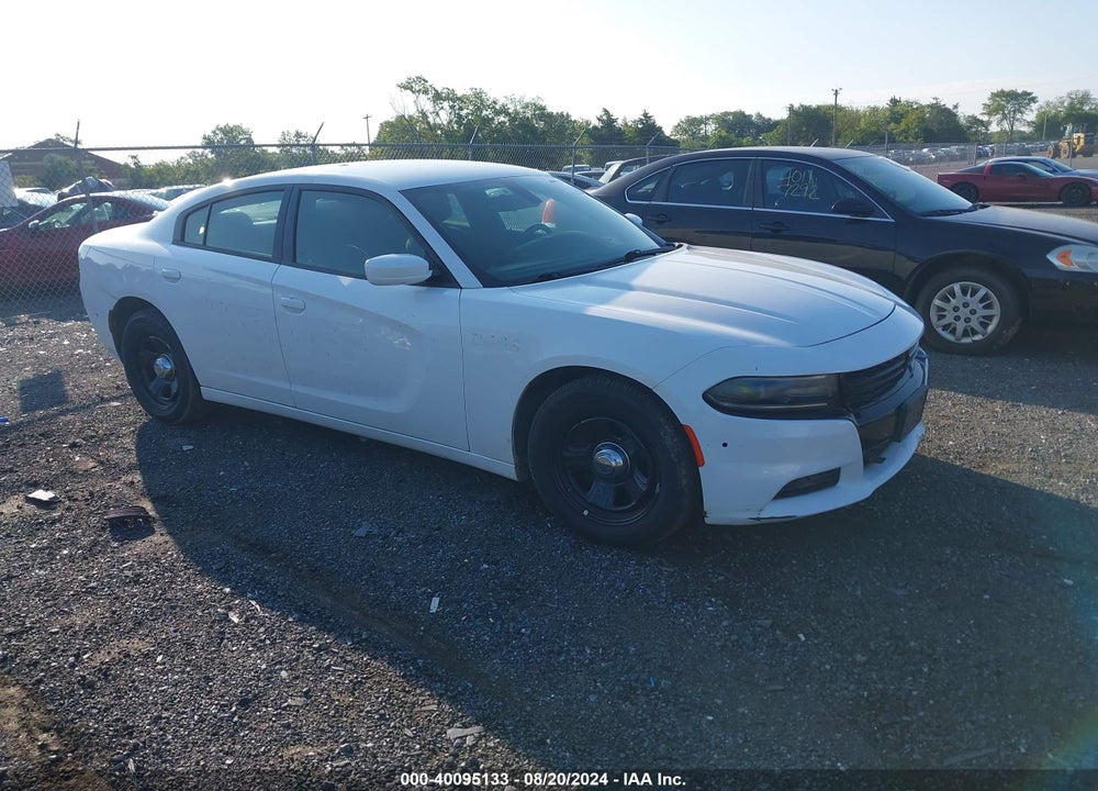 2016 DODGE CHARGER POLICE VIN: 2C3CDXAT0GH319489