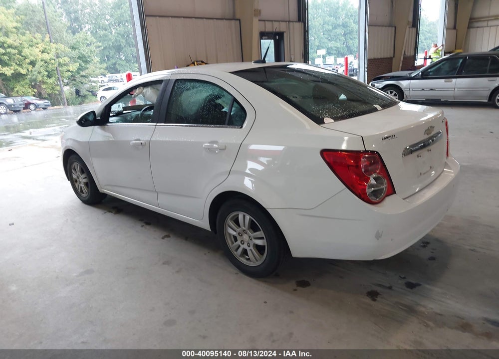 2014 CHEVROLET SONIC LT AUTO VIN: 1G1JC5SH9E4159572