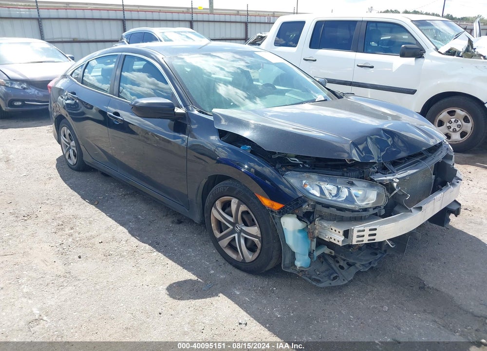 2016 HONDA CIVIC LX VIN: 19XFC2F5XGE207948
