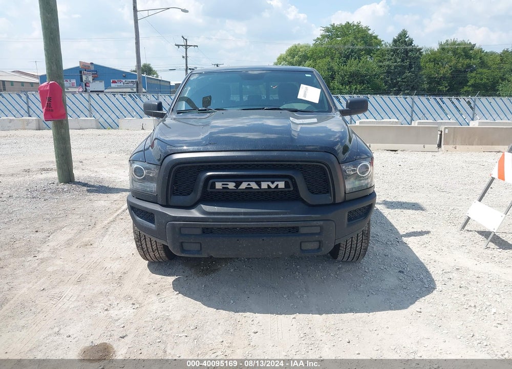 2023 RAM 1500 CLASSIC WARLOCK QUAD CAB 4X4 6'4 BOX VIN: 1C6RR7GG7PS556272