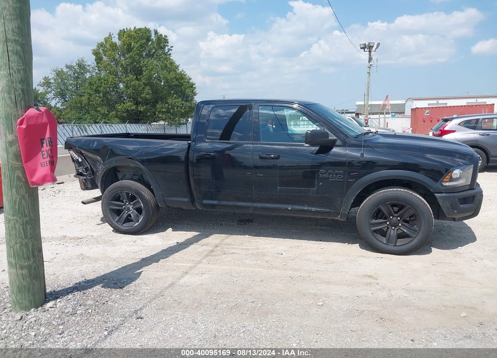 2023 RAM 1500 CLASSIC WARLOCK QUAD CAB 4X4 6'4 BOX VIN: 1C6RR7GG7PS556272