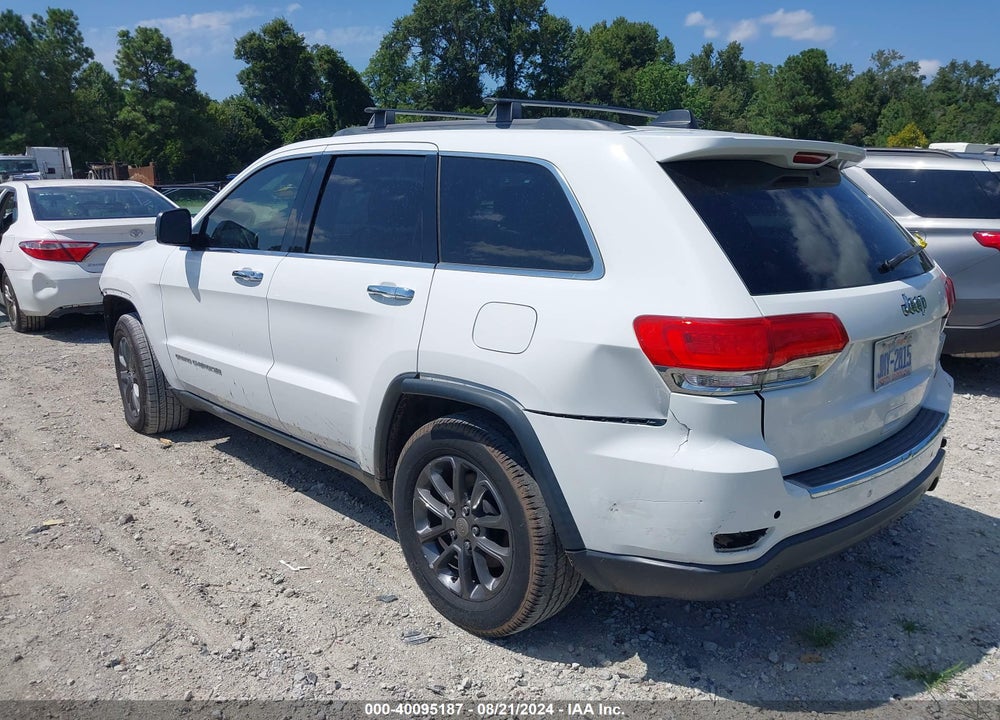 2015 JEEP GRAND CHEROKEE LIMITED VIN: 1C4RJEBG2FC944644