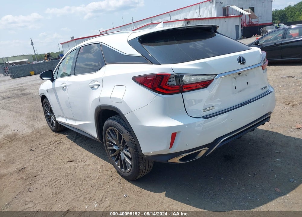 2017 LEXUS RX 350 F-SPORT VIN: 2T2BZMCA2HC109504
