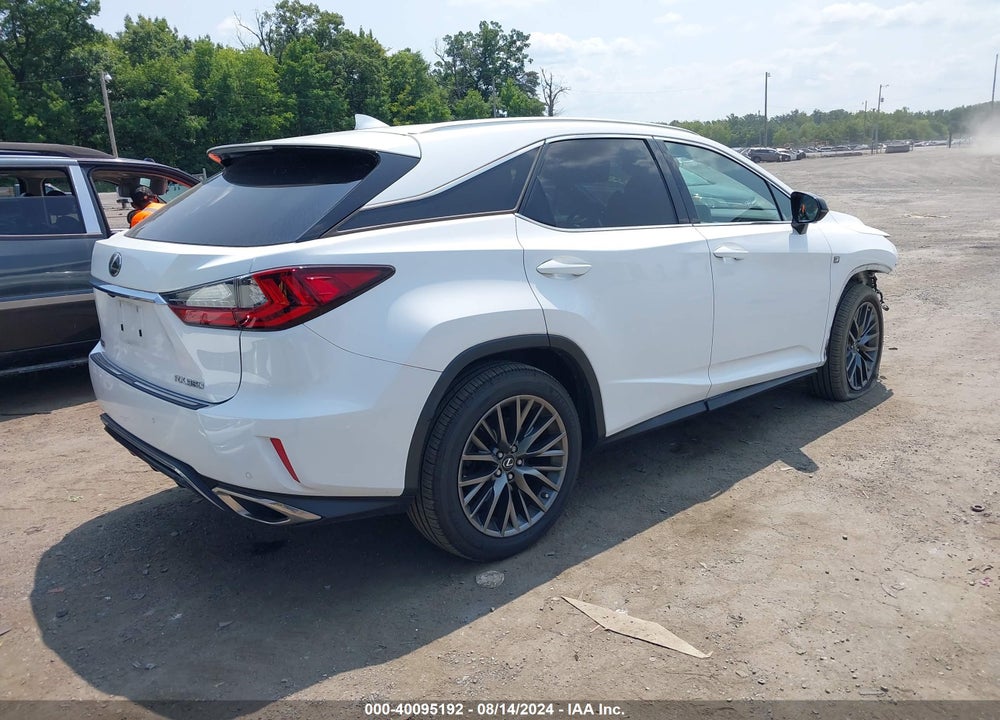 2017 LEXUS RX 350 F-SPORT VIN: 2T2BZMCA2HC109504