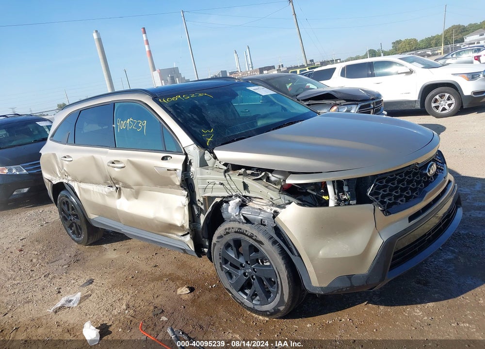 2021 KIA SORENTO S VIN: 5XYRLDLC5MG056169