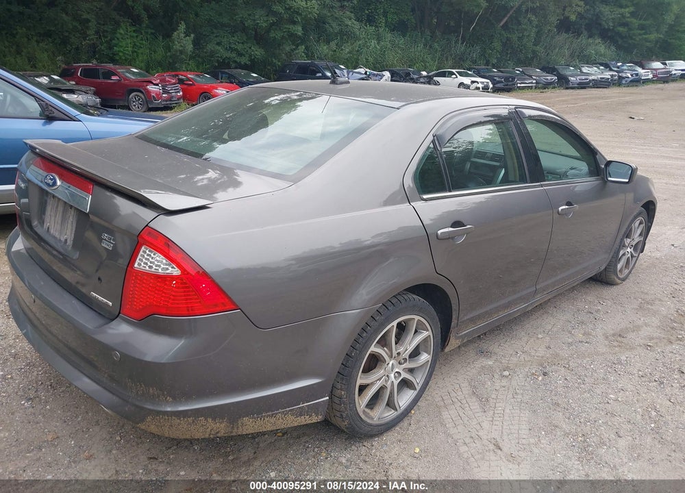 2011 FORD FUSION SEL VIN: 3FAHP0CG7BR205167