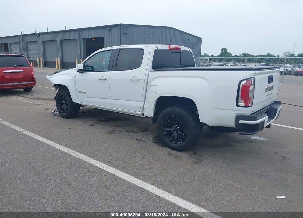2022 GMC CANYON 2WD SHORT BOX ELEVATION VIN: 1GTG5CEN9N1197290
