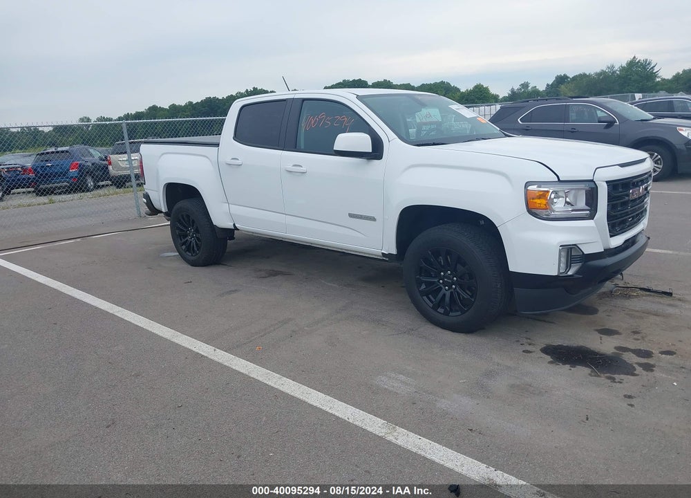 2022 GMC CANYON 2WD SHORT BOX ELEVATION VIN: 1GTG5CEN9N1197290