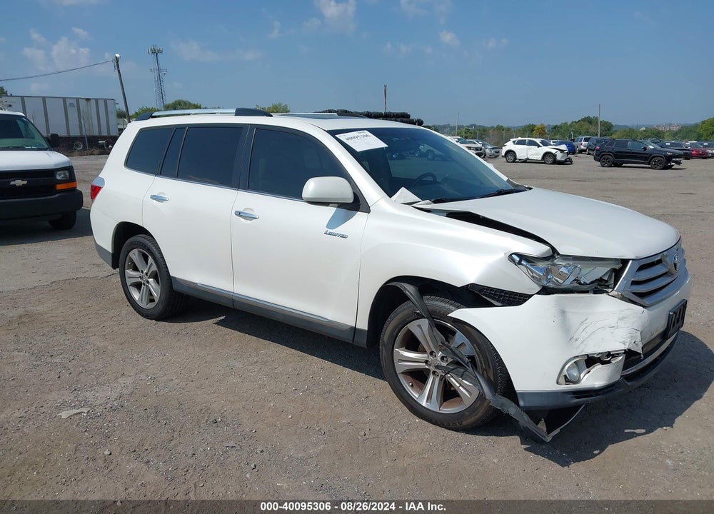 2011 TOYOTA HIGHLANDER LIMITED V6 VIN: 5TDDK3EH8BS068963