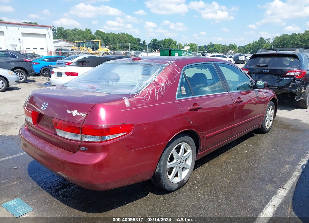 2004 HONDA ACCORD 3.0 EX VIN: 1HGCM66594A010826