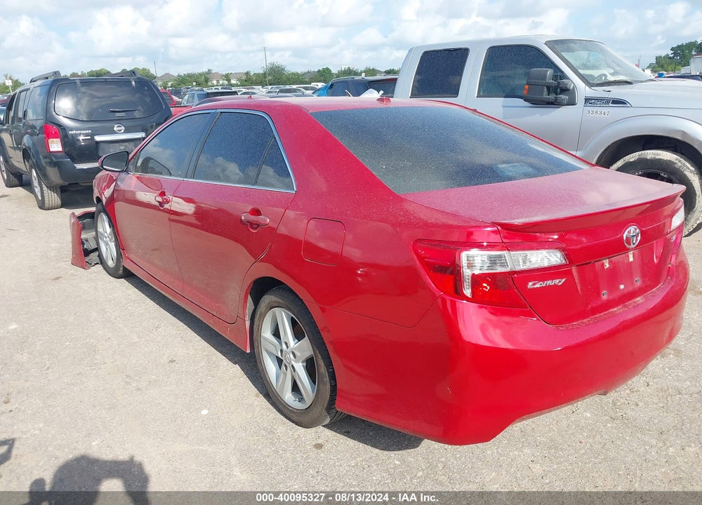 2013 TOYOTA CAMRY SE VIN: 4T1BF1FK5DU715727