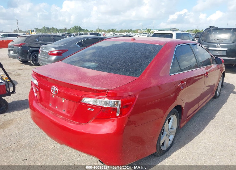 2013 TOYOTA CAMRY SE VIN: 4T1BF1FK5DU715727