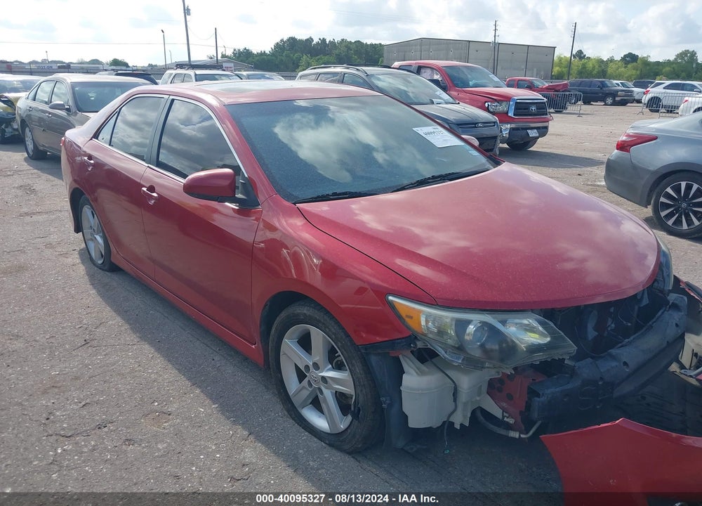 2013 TOYOTA CAMRY SE VIN: 4T1BF1FK5DU715727