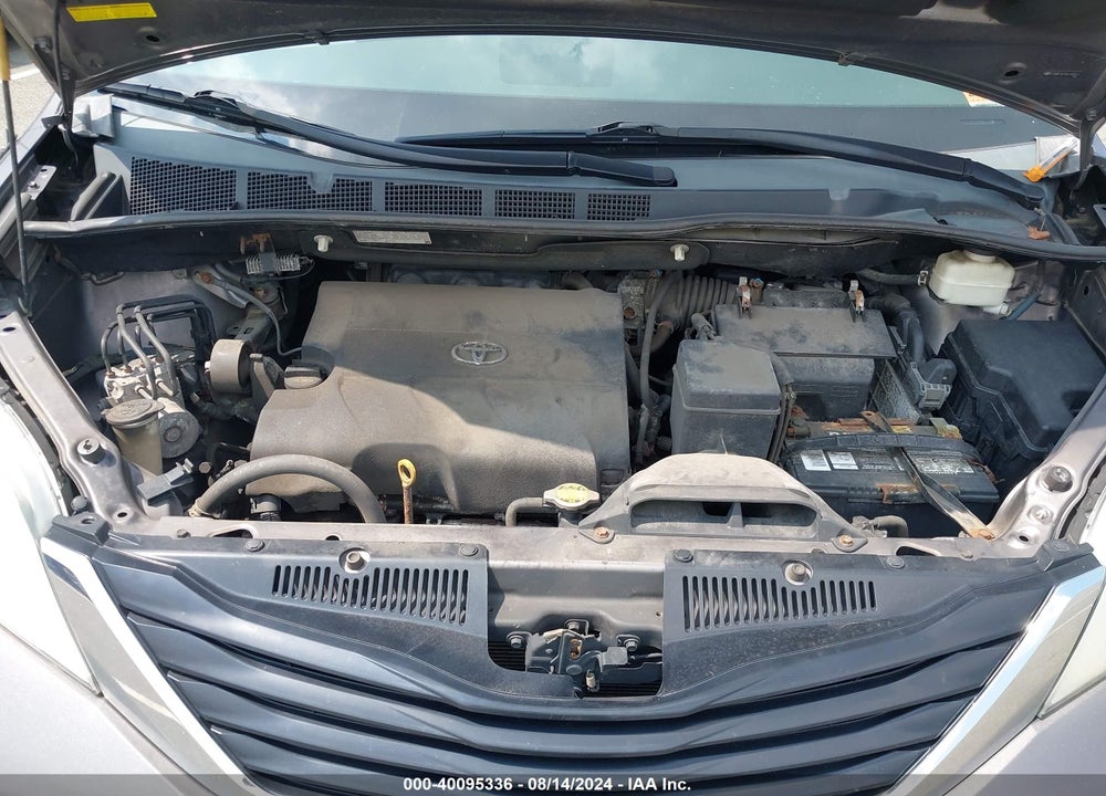 2012 TOYOTA SIENNA LE V6 8 PASSENGER VIN: 5TDKK3DC9CS195655
