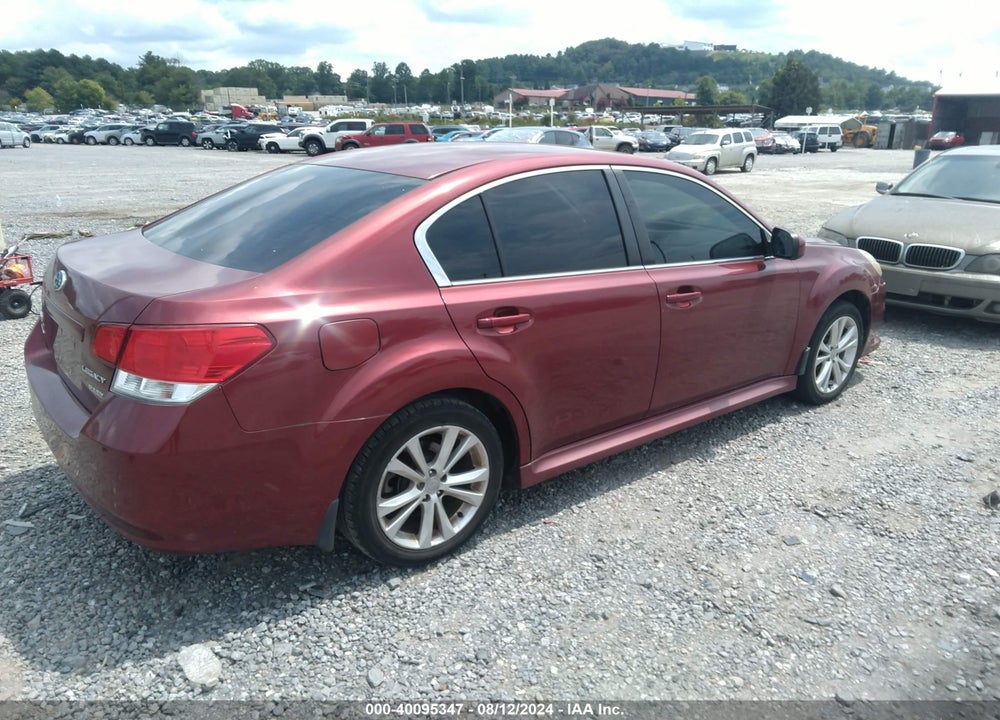 2013 SUBARU LEGACY 2.5I PREMIUM VIN: 4S3BMBC65D3007846