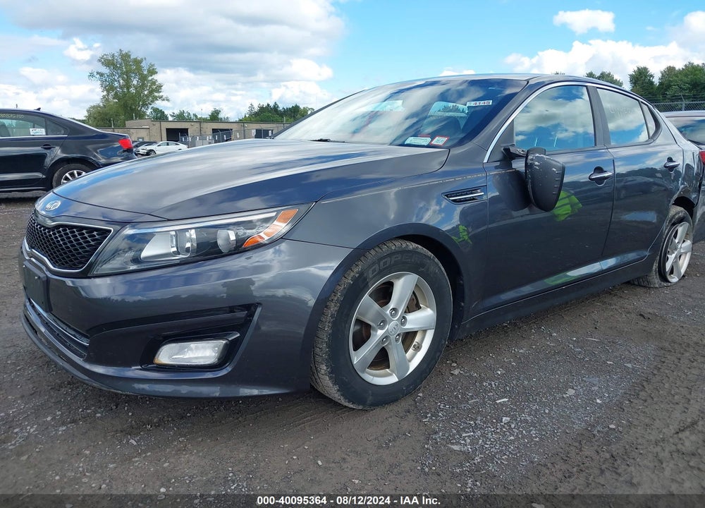 2015 KIA OPTIMA LX VIN: KNAGM4A72F5628916
