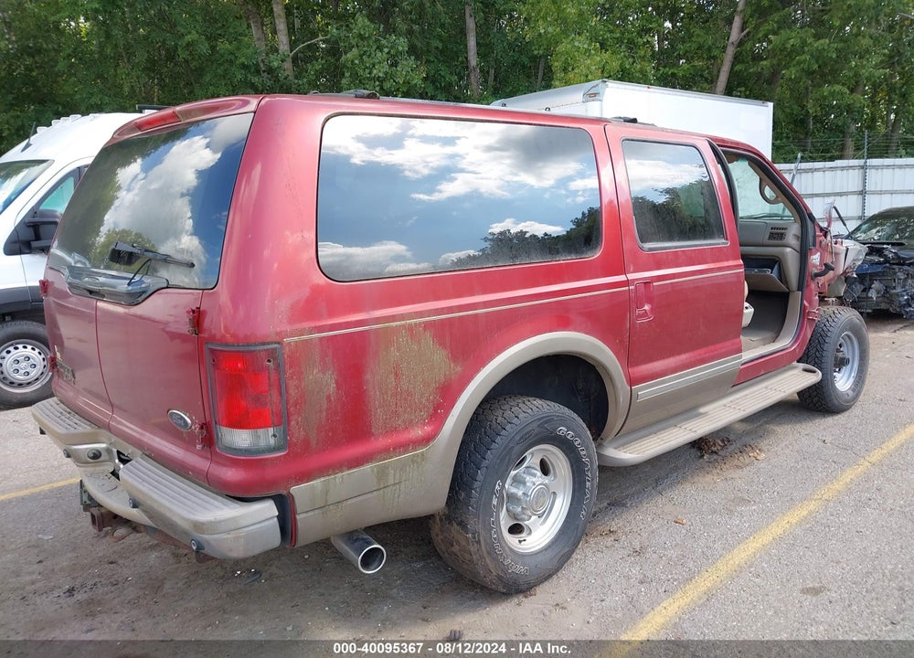 2002 FORD EXCURSION LIMITED VIN: 1FMSU43F72EA16914