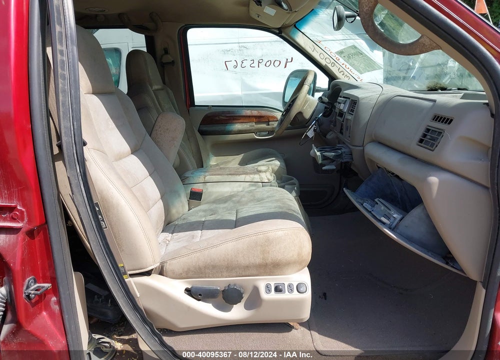 2002 FORD EXCURSION LIMITED VIN: 1FMSU43F72EA16914