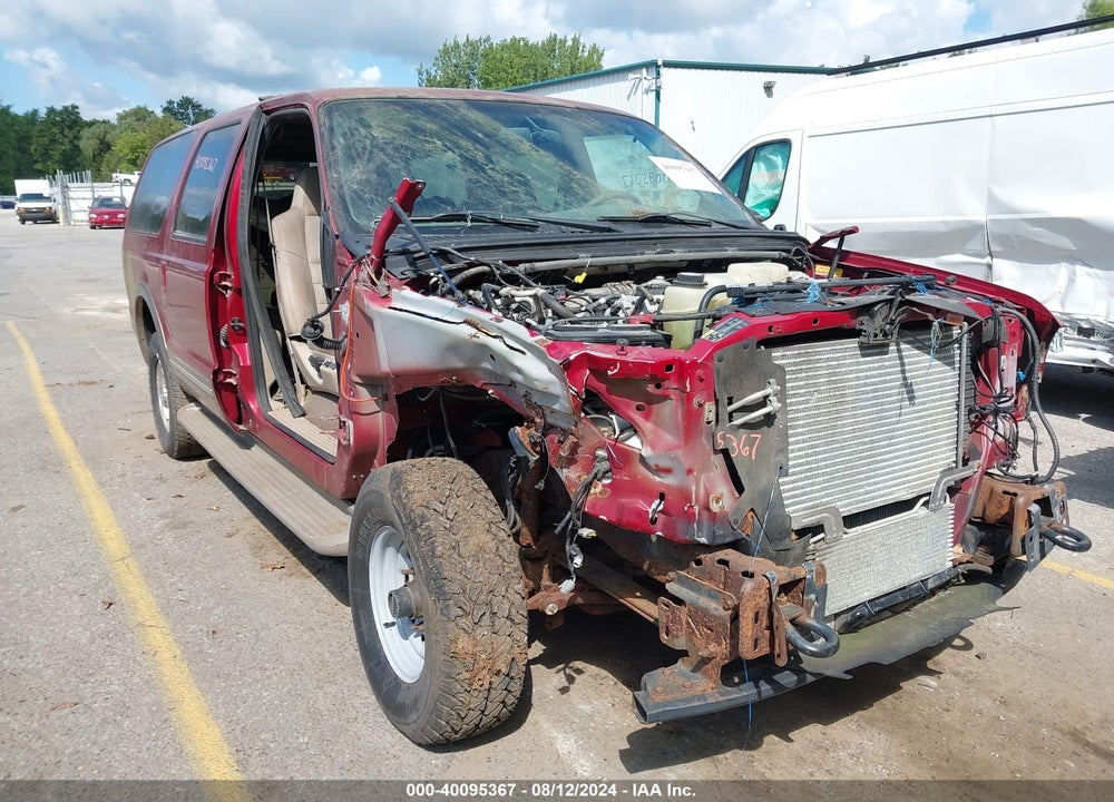 2002 FORD EXCURSION LIMITED VIN: 1FMSU43F72EA16914