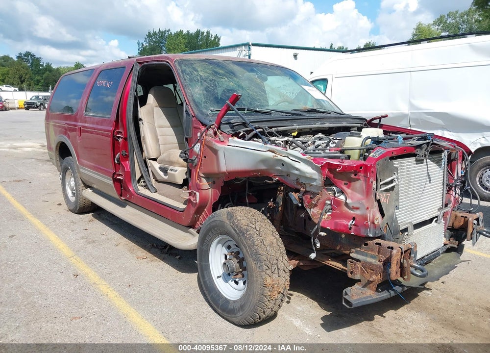 2002 FORD EXCURSION LIMITED VIN: 1FMSU43F72EA16914
