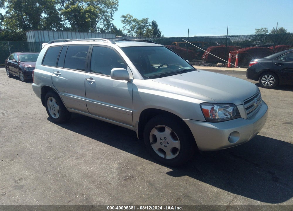 2007 TOYOTA HIGHLANDER LIMITED V6 VIN: JTEEP21A870201235